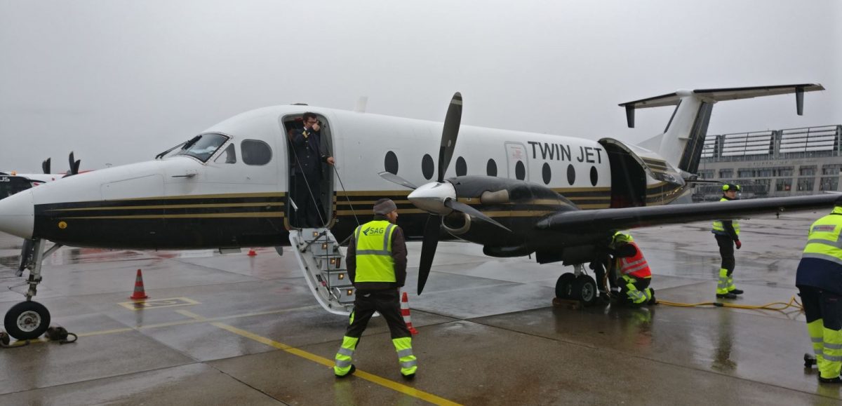 flying to hackathon